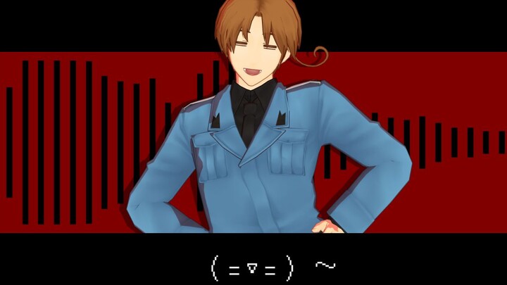 【APH/MMD】The shaft-coupled helltaker shakes! 【Action distribution】