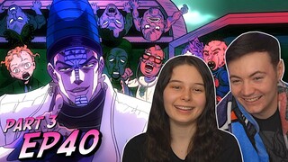 Jojo's Bizarre Adventure Part 3 Ep 40 REACTION & REVIEW!!