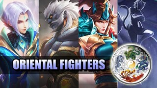 ORIENTAL FIGHTERS GAME - LING, BAXIA AND ZILONG