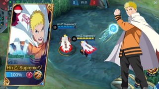 SUN NARUTO HOKAGE SKIN SCRIPT - MOBILE LEGENDS