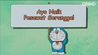 Doraemon ayo naik pesawat serangga