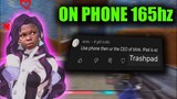 Monster on Phone 165hz | Hyper Front | Pro Gameplay