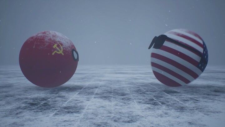 【Polandball】The Cold War between the United States and the Soviet Union (Electronic Shake)⚡