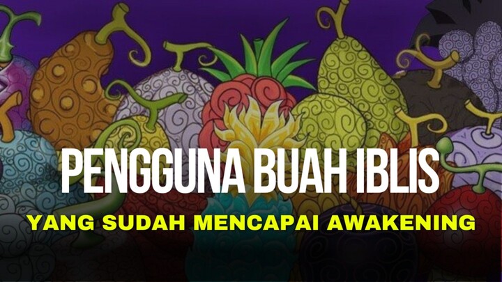 Pengguna Buah Iblis yang sudah mencapai awakening | Bahas One Piece