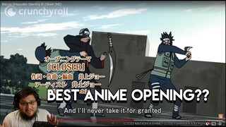 Naruto Shippuden Opening 4 | Closer (REACTION)