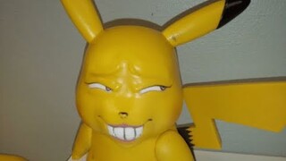 Pikachu images with minecraft cave noises
