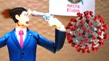 Russian Roulette ( Phoenix Wrong Stop Motion Animation Parody feat. COVID-19 )