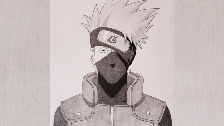 The surgeon teaches you how to draw a Kakashi (suitable for drawing)