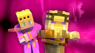 [เกม][Minecraft×JOJO]พยายามสร้างท่าต่อยรัวของโจรูโน่