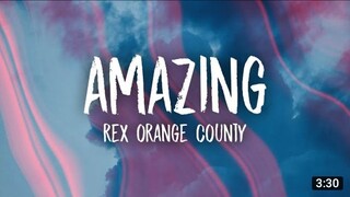 Rex Orange County - AMAZING (Lyrics)