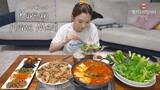 리얼먹방▶매일 먹고 싶은 집밥☆돼지불고기백반,꽁치김치찌개,반찬들ㅣKorean Home MealㅣMUKBANGㅣ