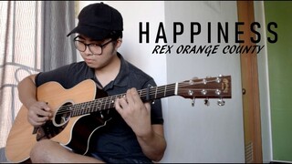 Happiness (WITH TAB) Rex Orange County | Fingerstyle Guitar Cover