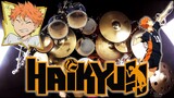 Kin | Haikyuu!! S4 OP | PHOENIX | Burnout Syndrome | Drum Cover (Studio Quality)