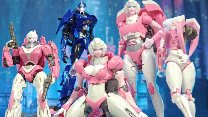 [แอนิเมชันสต็อปโมชัน] เทพีแห่งโลก Transformers! คอลเลกชันการเปลี่ยนแปลงของ Arcee