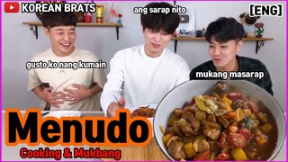 [MUKBANG] Korean guys try to cook 'MENUDO' #89 (ENG SUB)