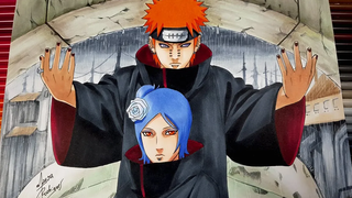 PAIN and KONAN | NARUTO NARUTUBRO - Anime Drawing