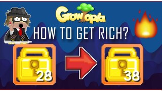 GROWTOPIA| How to get rich with 28 wls! (2019!) (MASS #58)