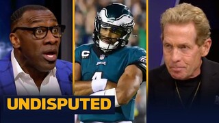 UNDISPUTED | Shannon reacts to Jalen Hurts, Eagles hold on to beat the Cowboys and stay undefeated!