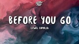 Lewis Capaldi - Before You Go (Lyrics)