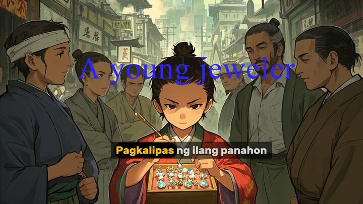 A young jeweler