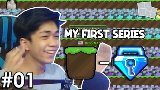 Nyicip Resep Dirt To BGL! #1 | Growtopia Series