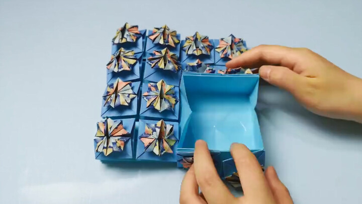 【Origami】How to Make a "Granny's Sewing Kit"