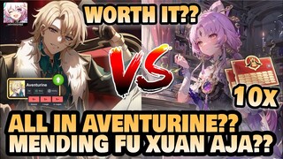 ALL IN AVENTURINE??! Mending Nunggu Re RUn Fu Xuan??! 🤔 +GIVEAWAY!!  Honkai: Star Rail