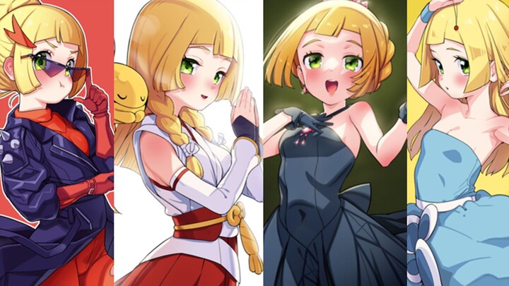 Pokémon Dress Up Liliae Fan Collection Which one do you like?