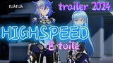 HIGHSPEED Étoile_ new anime trailer 2024