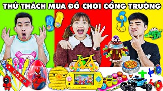 Hà Sam Thử Thách Mua Đồ Chơi Cổng Trường - Đồ chơi Ngày Xưa Và Đồ Chơi Ngày Nay Khác Nhau Như Nào ?