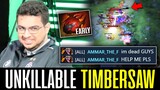 Ammar WTF Timbersaw - DISRESPECT DIVING - UNKILLABLE!
