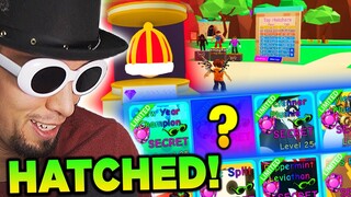 Hatching NEW SECRET Pet in Roblox Bubble Gum Simulator