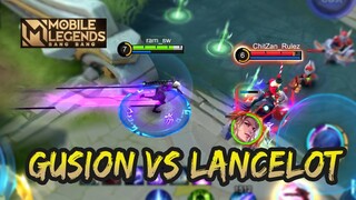 BEGINI ATASI LANCELOT PAKE GUSION | GUSION GAMEPLAY #87 | MOBILE LEGENDS BANG BANG