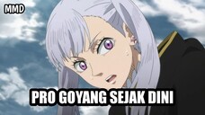 Noelle ketika lagi ga ada misi malah milih goyang!