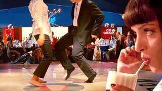 【4K】Uma Thurman & John Travolta super classic dance | Highlights from the 1994 movie "Pulp Fiction"