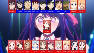 【合唱】アイドル【21人】