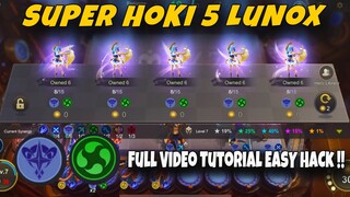 SUPER EARLY HOKI 5 LUNOX EASY TRICK FULL GUIDE TUTORIAL! HOW LUCKIEST ROLL EVER MUST WATCH TILL END!