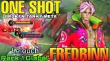 Hyper Fredrinn Powerful Tanky META! - Top 1 Global Fredrinn by ᴸᵉˡᵒᵘᶜʰ - Mobile Legends