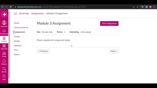 How to Canvas - How to Submit an Assignment