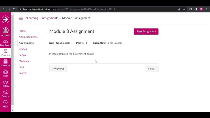 How to Canvas - How to Submit an Assignment