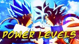 Goku vs Vegeta POWER LEVELS In Dragon Ball, Z & Super! | Dragon Ball Lore