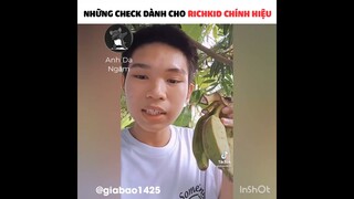 Những Check Dành Cho RichKid Chính Hiệu | Anh Da Ngăm