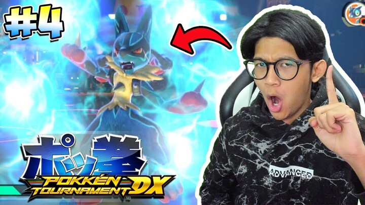 INI DIA JAGOANKU !! MEGA LUCARIO WOMBO COMBO !! Pokken Tournament DX - 4