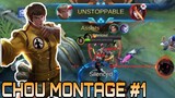 Chou Montage #1 | SCREEN RECORD GAMEPLAY Using REALME 5 in Mobile Legends | Sniby