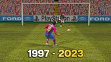 Penalty Kicks From PES 1997 to 2023