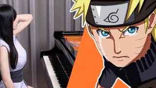 [Hinata sẽ luôn đánh rơi Chúa! ] Naruto Shippuden OP6 "Sign / FLOW" Piano Performance Ru's Piano