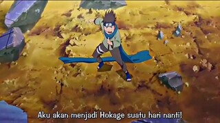 Naruto vs Komohamaru.