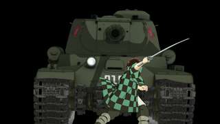[ Thanh Gươm Diệt Quỷ ] Tanjiro chém xe tăng, kỵ binh Ba Lan sẽ không lừa được ta!