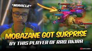 MOBAZANE got SURPRISE by this PLAYER from RRQ AKIRA. . . 😮