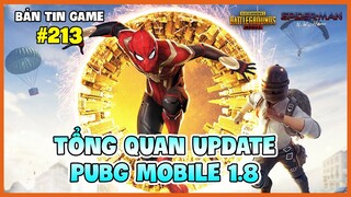 TỔNG QUAN PUBG MOBILE UPDATE 1.8 | KHI NGƯỜI NHỆN CHUYỂN NHÀ QUA PUBG :)) Nam Art News 213